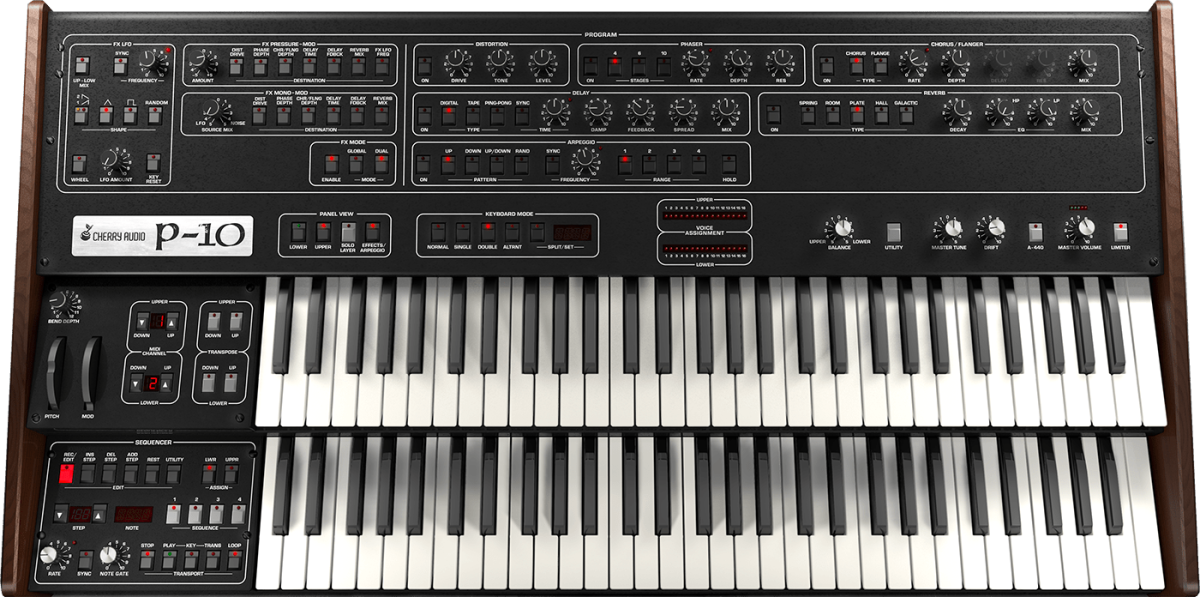 CHERRY AUDIO P-10 Synthesizer (Download)
