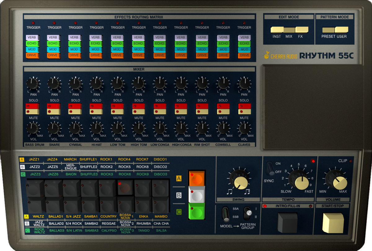 CHERRY AUDIO KR-55C Drum Machine (Download)