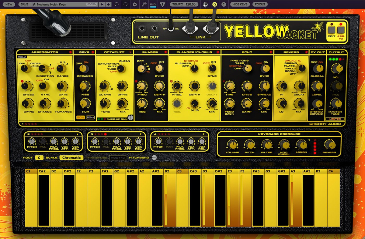 CHERRY AUDIO Yellowjacket Synthesizer (Download)