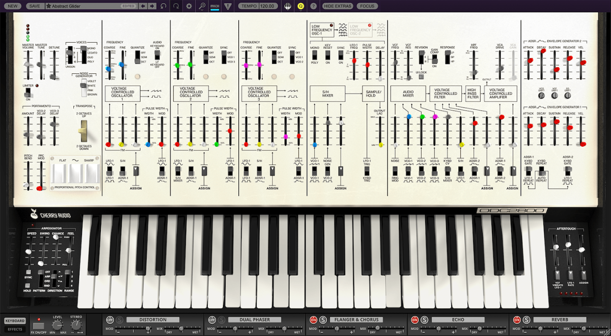 CHERRY AUDIO  ODC 2800 Synthesizer (Download)