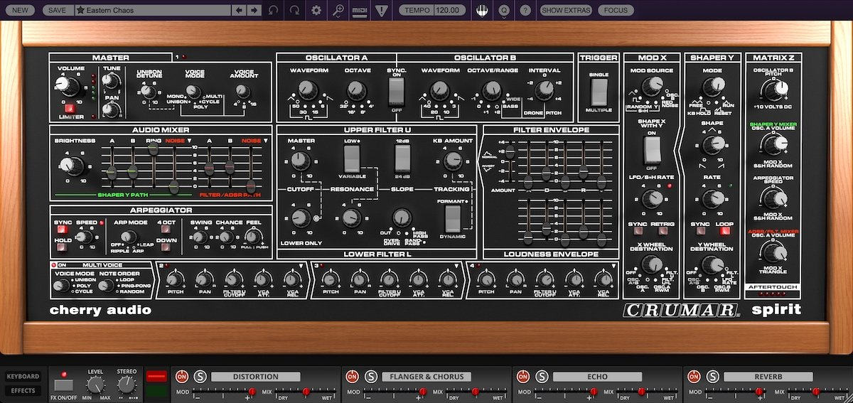 CHERRY AUDIO Crumar Spirit (Download)