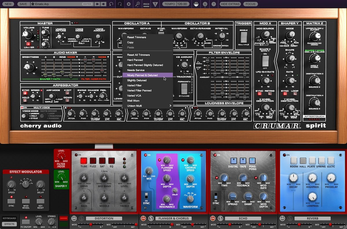 CHERRY AUDIO Crumar Spirit (Download)