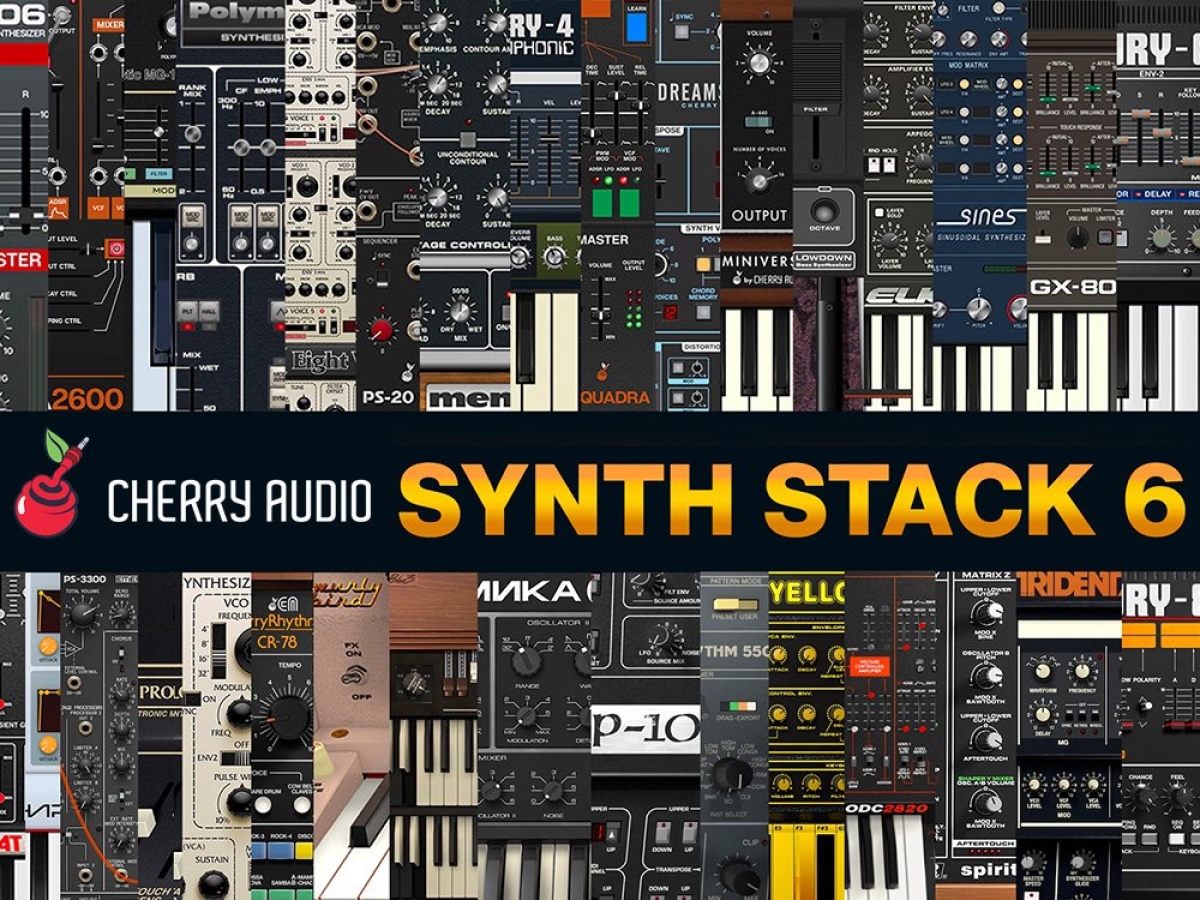 CHERRY AUDIO Cherry Audio Synth Stack 6 (Download)