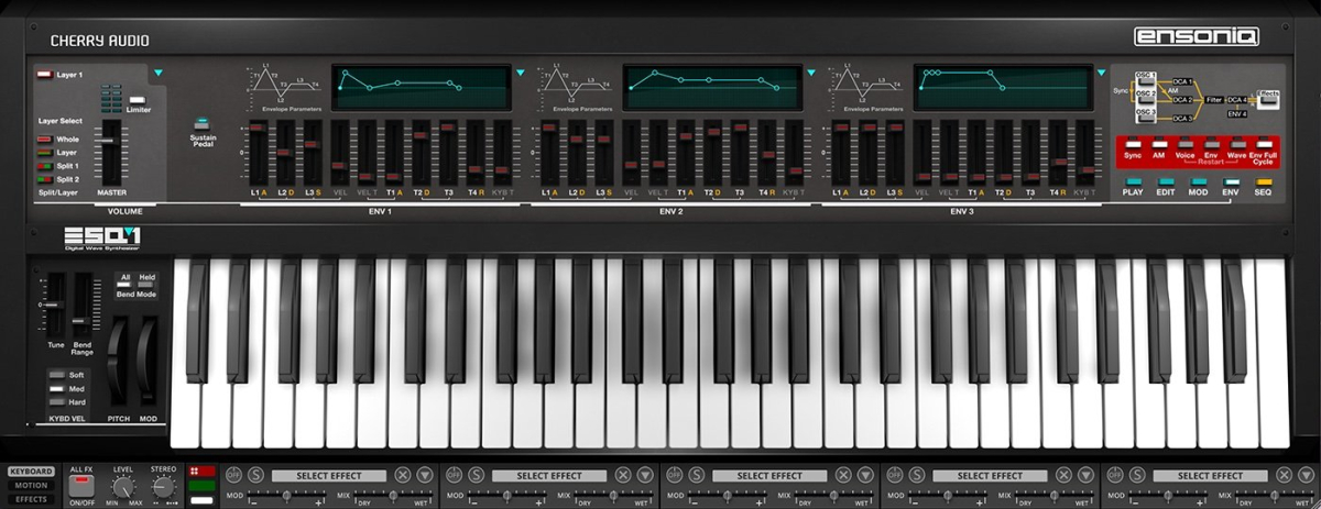 CHERRY AUDIO Ensoniq ESQ-1  (Download)