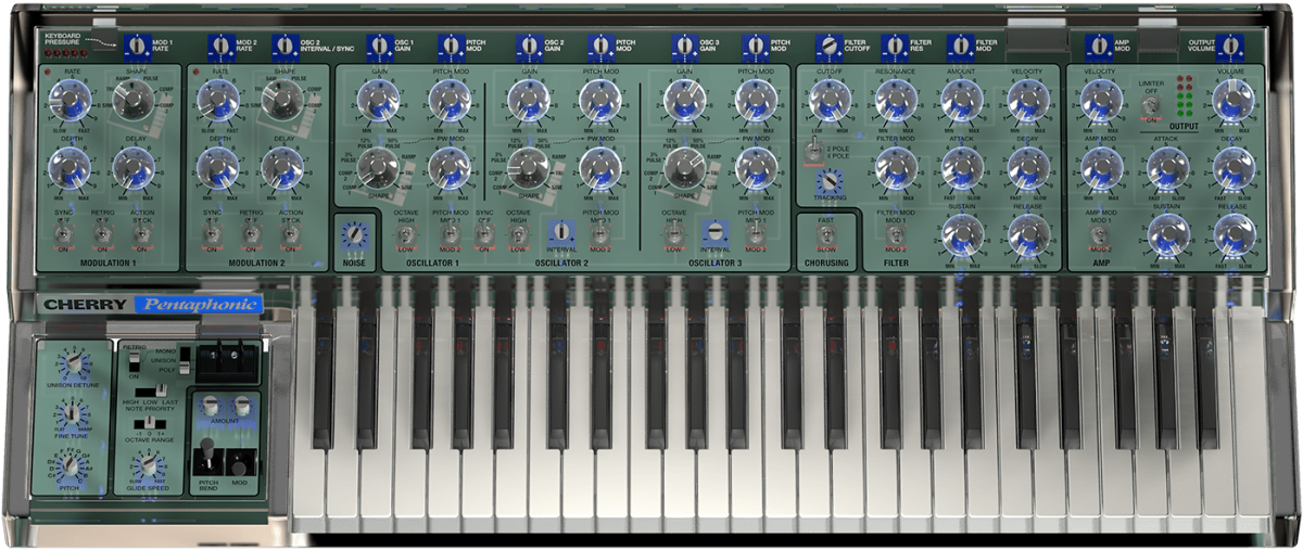 CHERRY AUDIO Pentaphonic Synthesizer (Download)