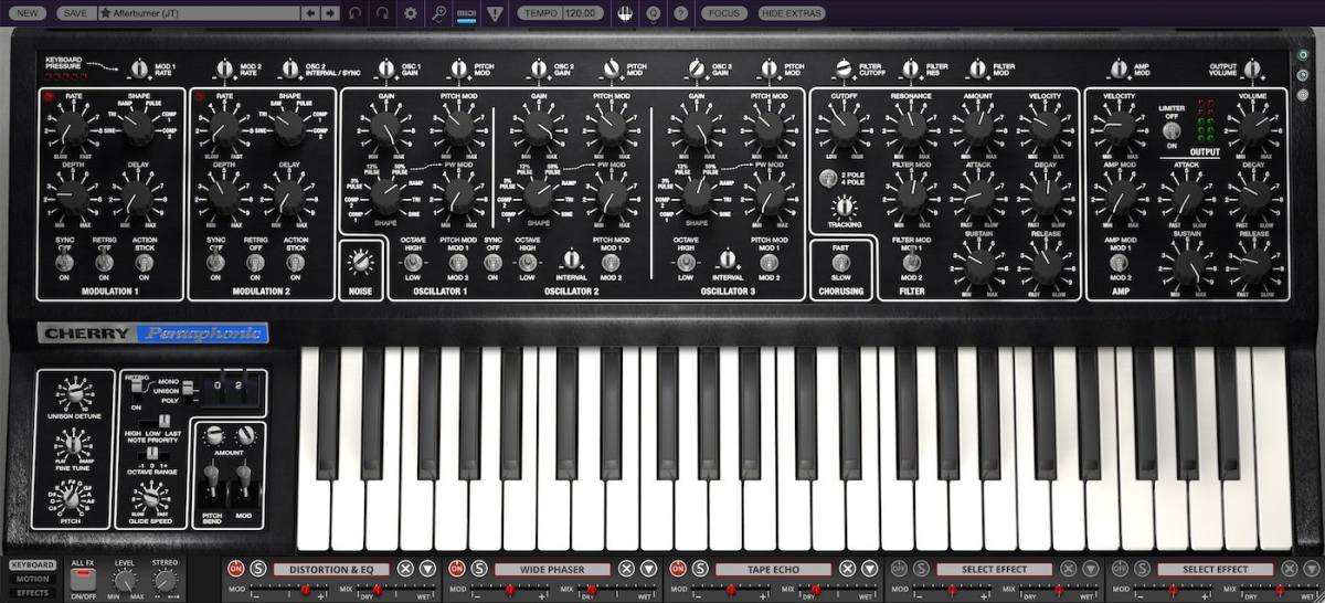 CHERRY AUDIO Pentaphonic Synthesizer (Download)