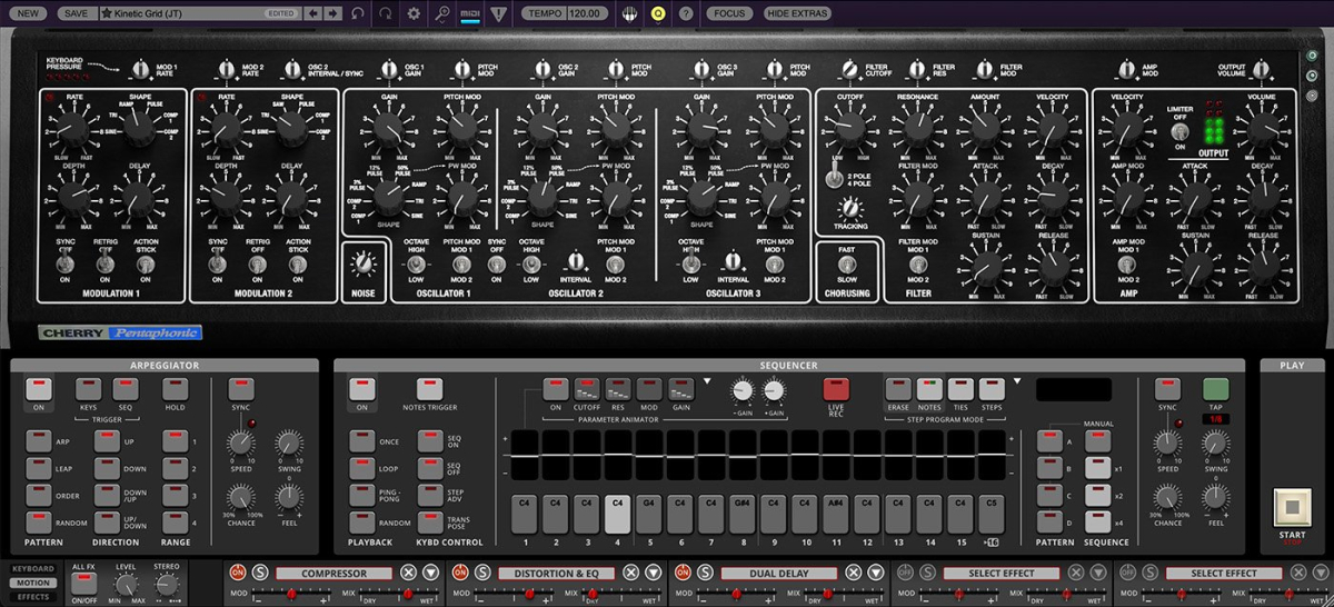 CHERRY AUDIO Pentaphonic Synthesizer (Download)