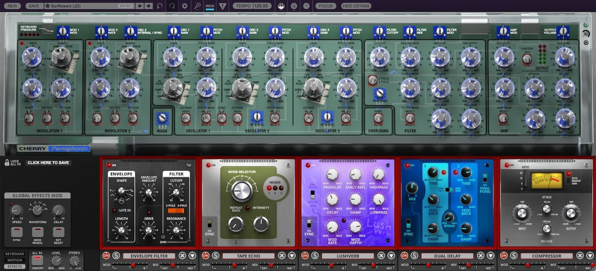 CHERRY AUDIO Pentaphonic Synthesizer (Download)
